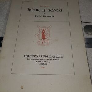 Second Book of Songs by John Jeffreys